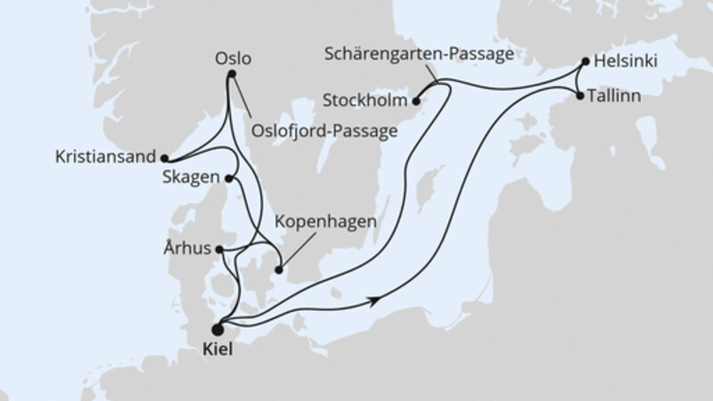 Highlights der Nord- & Ostseeküste ab Kiel Highlights der Nord- & Ostseeküste ab Kiel