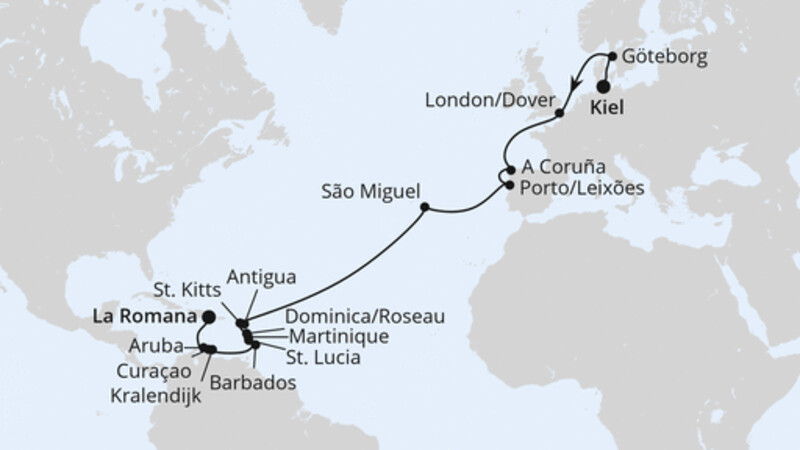 Von Kiel in die Dominikanischen Republik Von Kiel in die Dominikanischen Republik