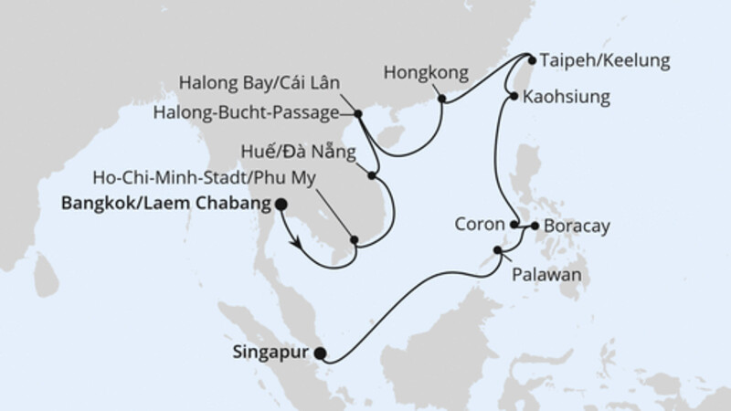 Vietnam, Philippinen, Taiwan & Hongkong Vietnam, Philippinen, Taiwan & Hongkong