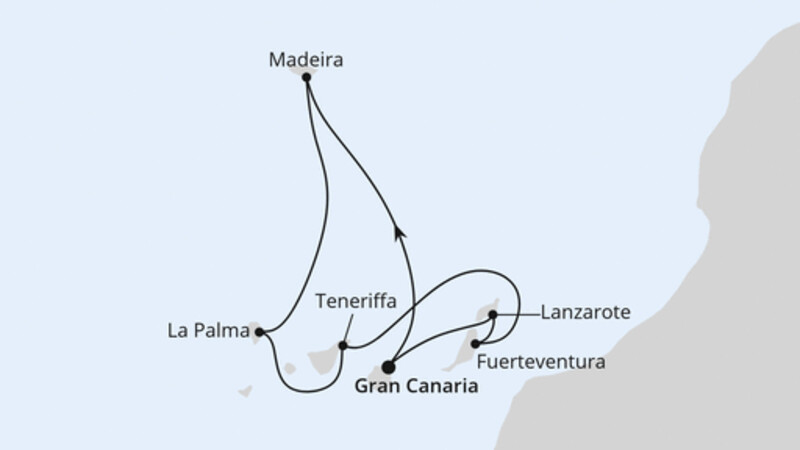 Kanaren & Madeira ab Gran Canaria Kanaren & Madeira ab Gran Canaria