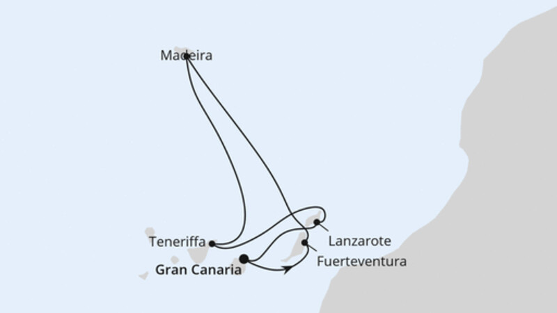 Kanaren & Madeira ab Gran Canaria Kanaren & Madeira ab Gran Canaria