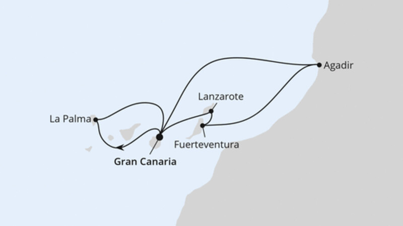 Kanaren & Marokko ab Gran Canaria Kanaren & Marokko ab Gran Canaria