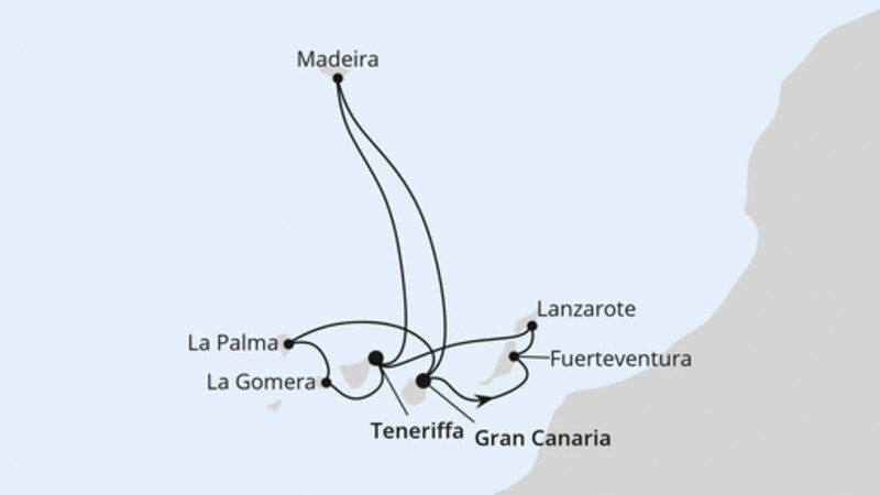 Kanarische Inselwelt & Madeira 2