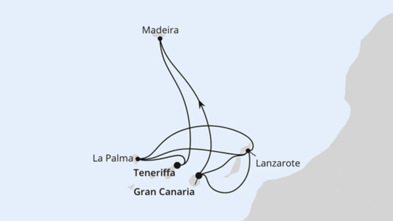 Kanarische Inselwelt & Madeira 2
