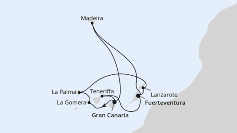 Große Rundreise Kanaren & Madeira Große Rundreise Kanaren & Madeira