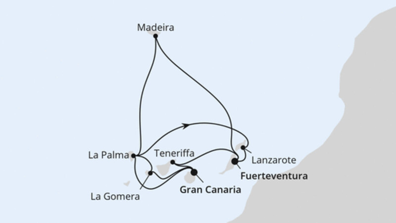 Große Kanaren-Rundreise & Madeira Große Kanaren-Rundreise & Madeira