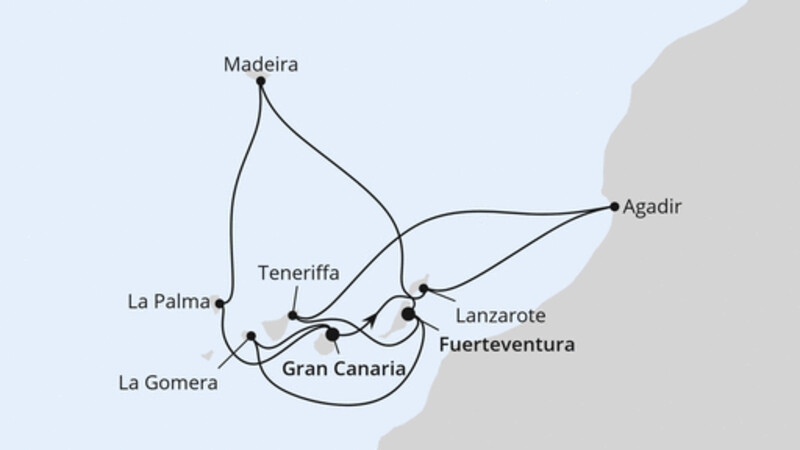 Kanaren, Madeira & Marokko Kanaren, Madeira & Marokko