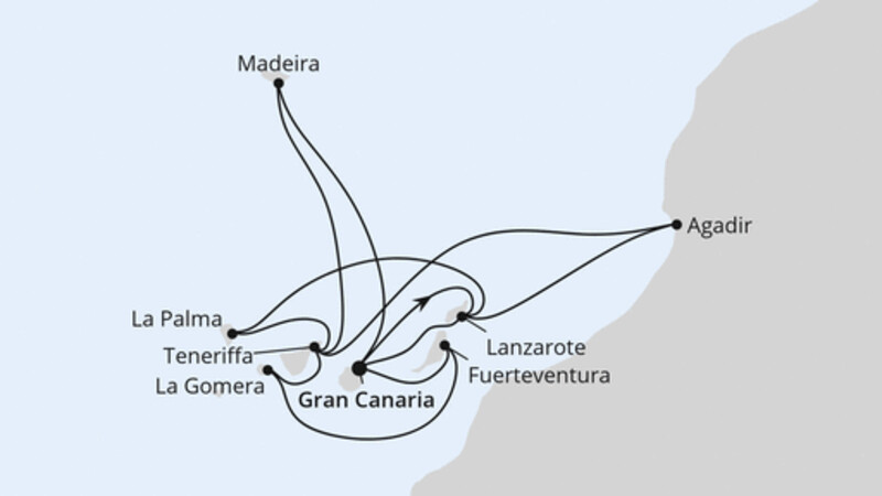 Große Kanarenreise mit Madeira & Marokko