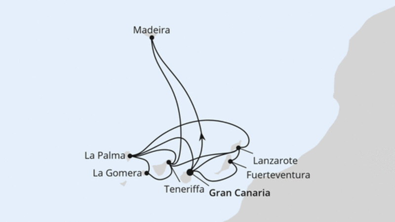 Große Kanarenreise mit La Gomera & Madeira