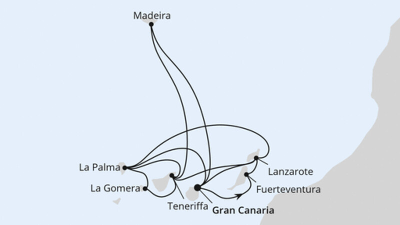 Große Kanarenreise mit La Gomera & Madeira