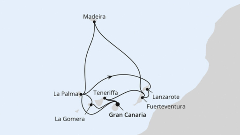 Große Kanaren-Reise mit La Gomera & Madeira Große Kanaren-Reise mit La Gomera & Madeira