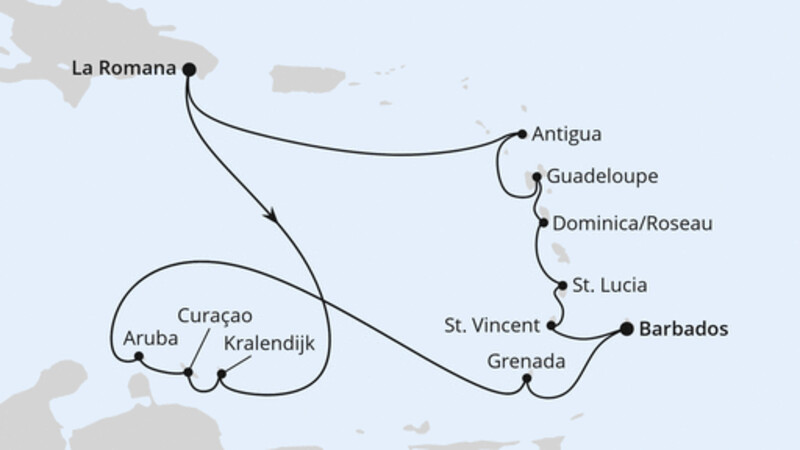 Karibische-Insel-Rundreise Karibische-Insel-Rundreise