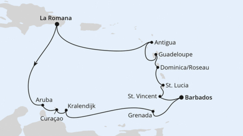 Karibische Insel-Rundreise Karibische Insel-Rundreise