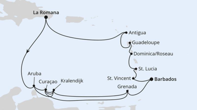 Karibische Insel-Rundreise Karibische Insel-Rundreise