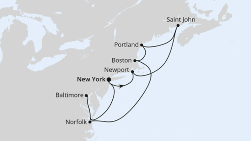 Kanada & Indian Summer ab New York Kanada & Indian Summer ab New York