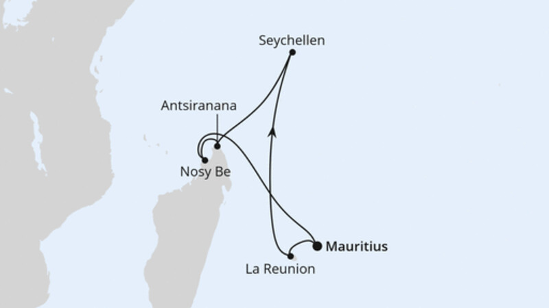 Mauritius, Seychellen & Madagaskar 1