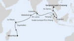 Von Mauritius über die Seychellen nach Bangkok