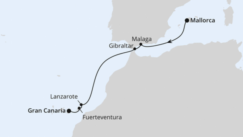 Andalusien & Kanaren ab Mallorca Andalusien & Kanaren ab Mallorca