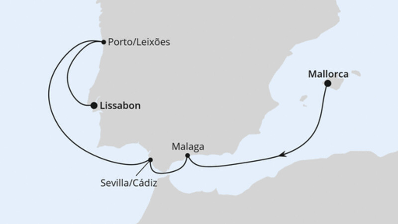 Andalusien & Portugal ab Mallorca Andalusien & Portugal ab Mallorca