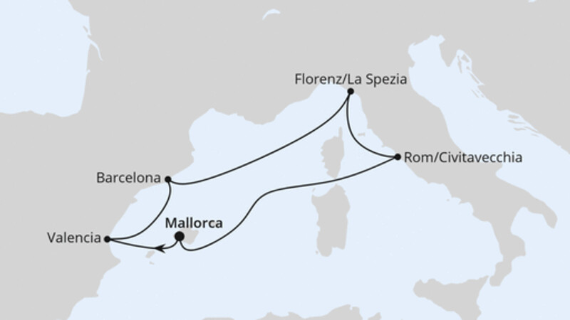 Weihnachtsreise nach Spanien & Italien ab Mallorca Weihnachtsreise nach Spanien & Italien ab Mallorca