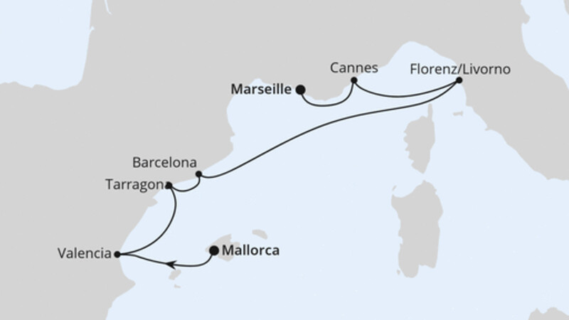 Perlen am Mittelmeer ab Mallorca 2 Perlen am Mittelmeer ab Mallorca 2
