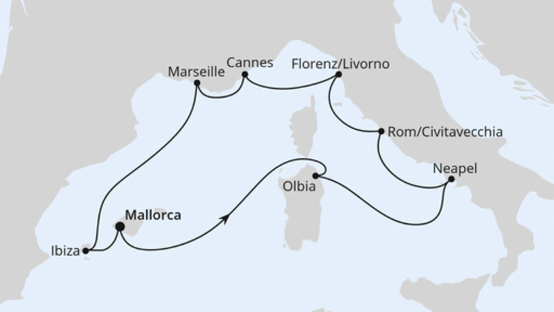 Mediterrane Highlights ab Mallorca Mediterrane Highlights ab Mallorca