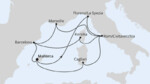 Große Mittelmeer-Reise ab Mallorca 1 Große Mittelmeer-Reise ab Mallorca 1