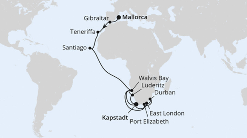 Von Mallorca über Namibia nach Kapstadt 2 Von Mallorca über Namibia nach Kapstadt 2
