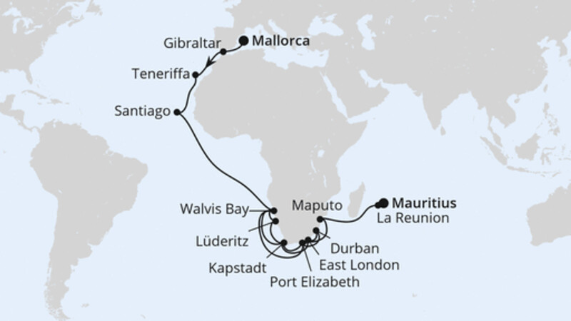 Weltenbummler von Mallorca nach Mauritius Weltenbummler von Mallorca nach Mauritius