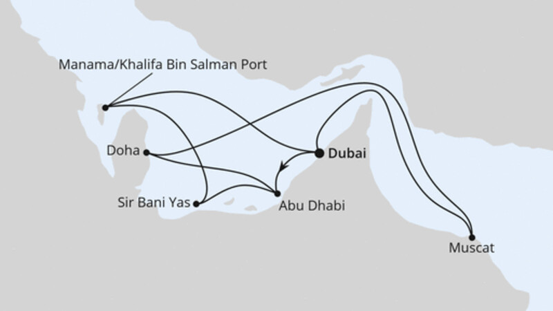 Große Orient-Reise ab Dubai Große Orient-Reise ab Dubai
