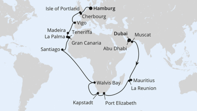 Weltenbummler Mauritius & Südafrika ab Dubai 2 Weltenbummler Mauritius & Südafrika ab Dubai 2