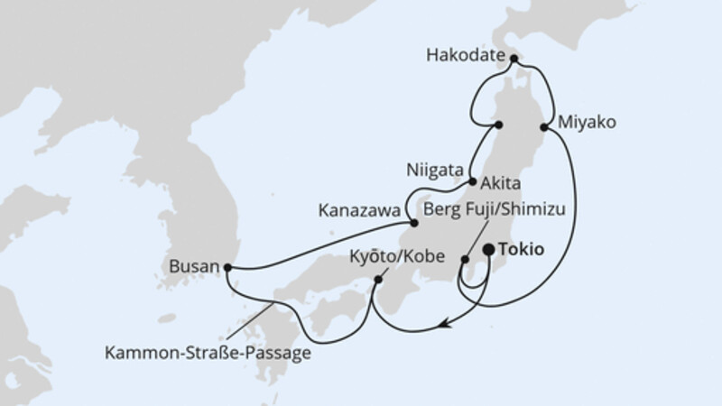 Große Japan-Rundreise ab Tokio