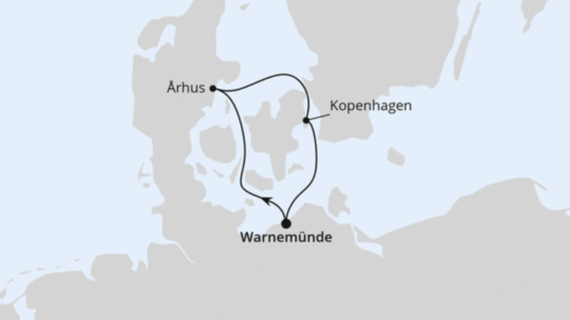 Kurzreise nach Århus & Kopenhagen ab Warnemünde Kurzreise nach Århus & Kopenhagen ab Warnemünde