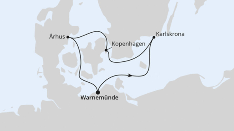 Kurzreise nach Schweden & Dänemark ab Warnemünde Kurzreise nach Schweden & Dänemark ab Warnemünde