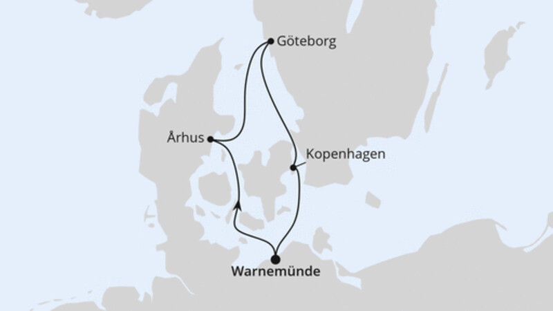 Kurzreise nach Schweden & Dänemark ab Warnemünde Kurzreise nach Schweden & Dänemark ab Warnemünde