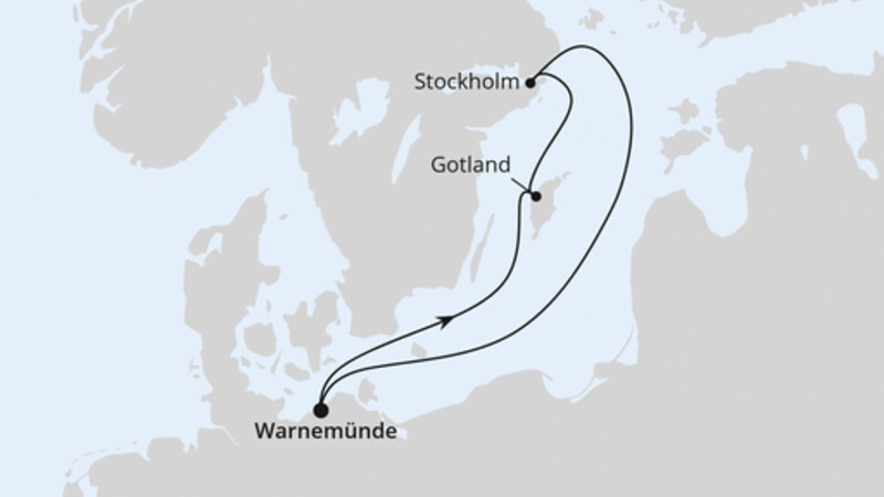 Kurzreise nach Stockholm & Gotland ab Warnemünde Kurzreise nach Stockholm & Gotland ab Warnemünde