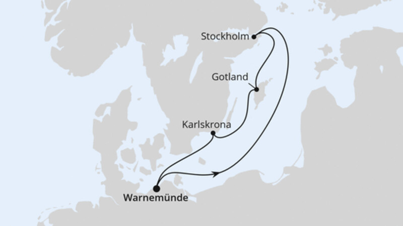 Kurzreise nach Schweden ab Warnemünde Kurzreise nach Schweden ab Warnemünde