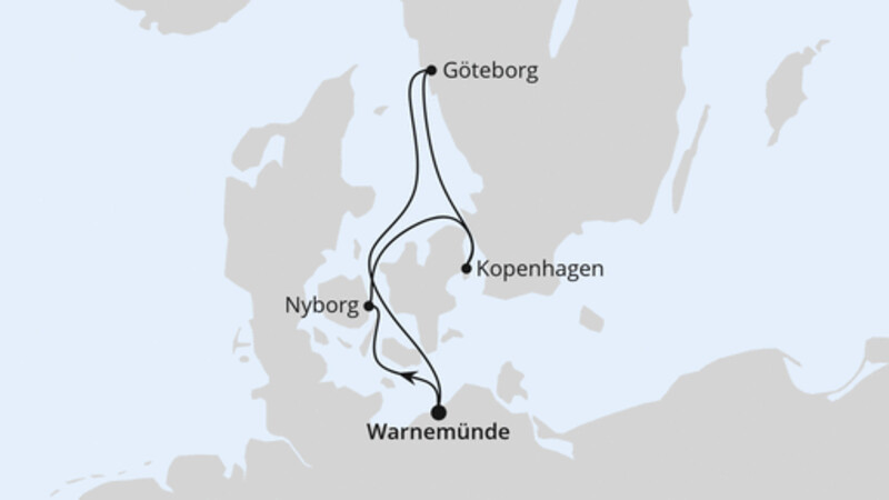 Kurzreise nach Skandinavien ab Warnemünde Kurzreise nach Skandinavien ab Warnemünde