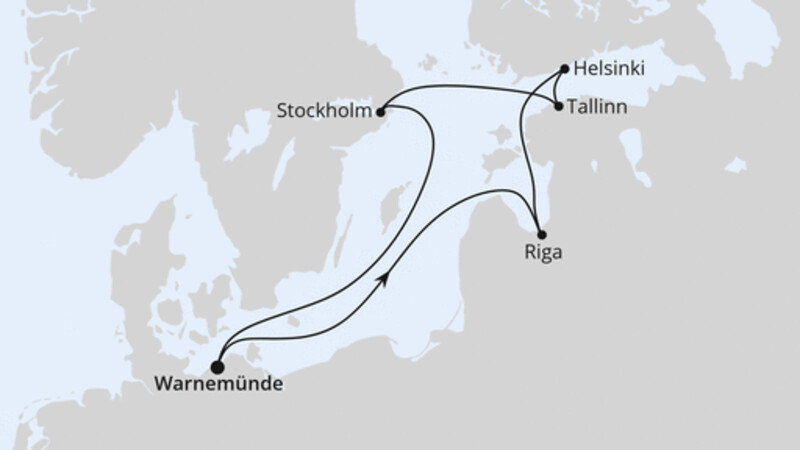 Ostsee ab Warnemünde Ostsee ab Warnemünde