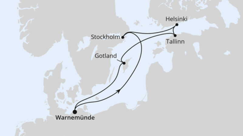 Ostsee ab Warnemünde Ostsee ab Warnemünde