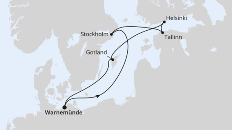 Ostsee ab Warnemünde Ostsee ab Warnemünde