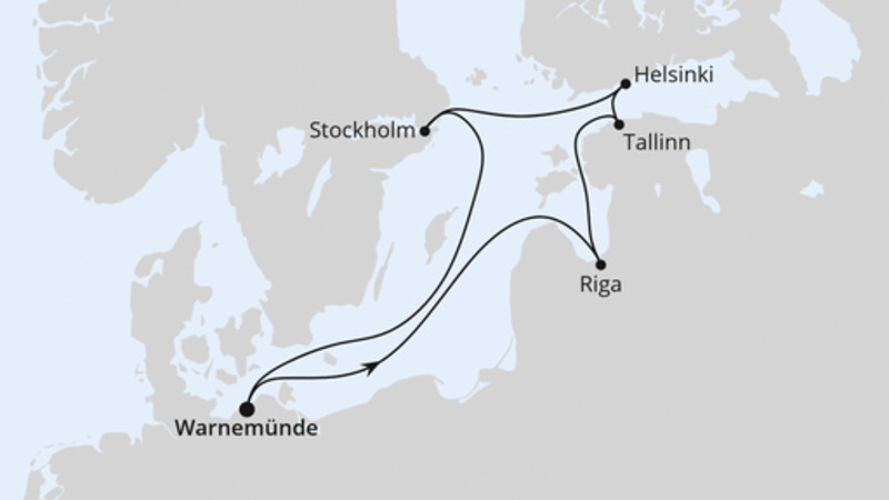 Ostsee ab Warnemünde 1 Ostsee ab Warnemünde 1