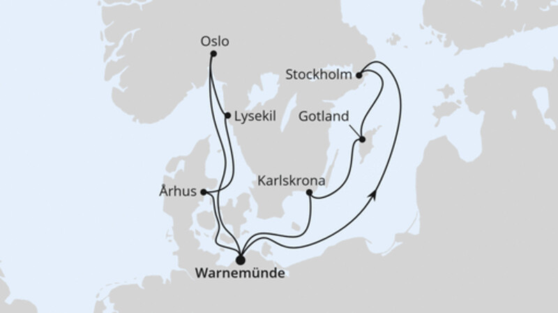 Städte der Ostsee ab Warnemünde 2 Städte der Ostsee ab Warnemünde 2